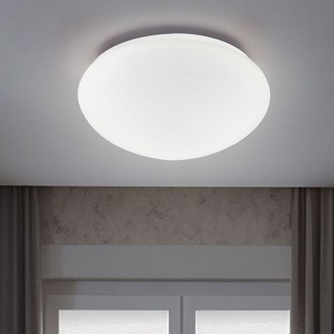 Plafoniera LED design bianco opale faretto rotondo lampada di illuminazione soggiorno Globo 41671