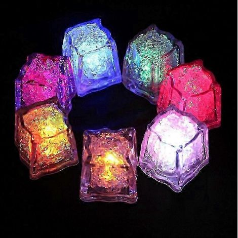 2025 6 glaçons lumineux/veilleuse tactile colorée/glaçons LED clignotants (1/5)