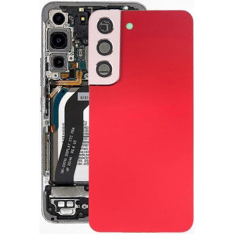 Ersatz-Akkudeckel für Samsung Galaxy S22 5G SM-S901B – Robustes Ersatzteil für Schutzhülle Rot (1/5)