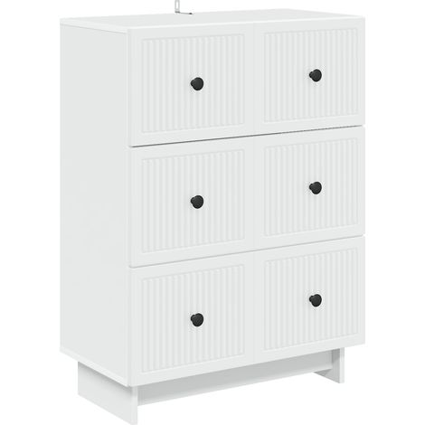 Cajonera 66 x 34,5 x 90 cm Madera de Ingeniería vidaXL