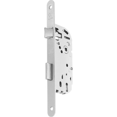 Vachette – Serrure à larder axe 40 d10 – Modèle Clé L – Coffre acier embouti – Têtière acier 230x20x2mm – Entraxe 70mm