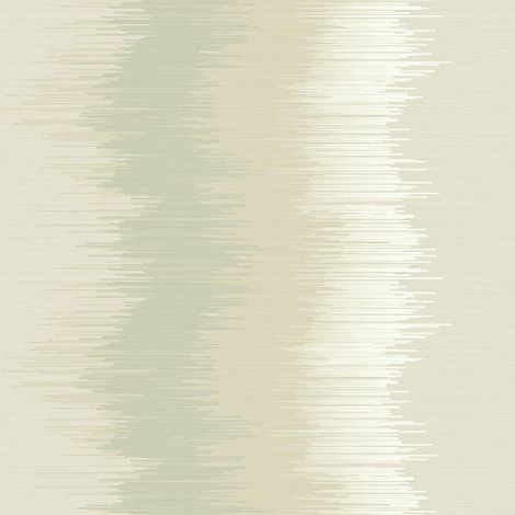 Wallquest Abstract Striped Green Wallpaper Modern Contemporary Acrylic Coated (1/4)