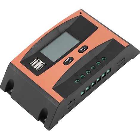 MPPT 40A 12V/24V Solarladeregler mit LCD-Bildschirm, automatischer Batterieregler, Solarmodul, intelligenter Regler für Wohnmobile und Heimsolaranlagen. (1/5)