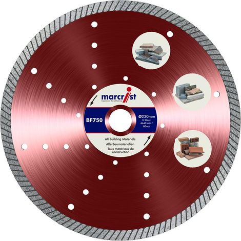 Diamanttrennscheibe BF750 230x22.2