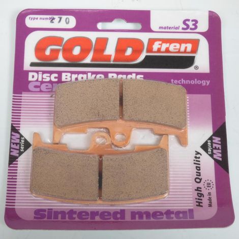 Plaquette de frein Gold Fren pour Moto Buell 1200 Xb-12S (1/2)
