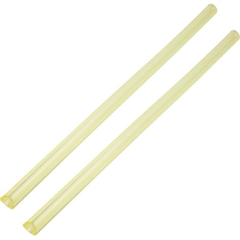 Hochwertiger runder Hohlstab aus Polyurethan (PU), gelb, 20 mm Außendurchmesser, 8 mm Innendurchmesser, 500 mm Länge (1/5)