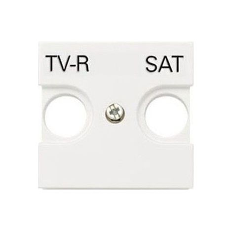 Copripresa TV - SAT WHITE Niessen Zenit N2250.1 BL
