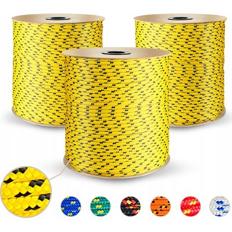 DQ-PP Polypropylen Seil Ø4 mm 10 m Gelb