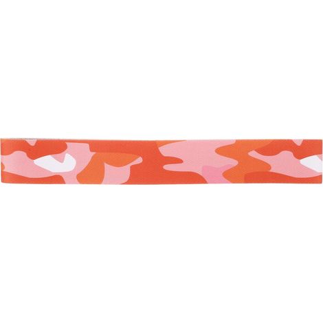 Women's Orange Polyester Sweatband and Headband for Yoga and Gym (1/5)