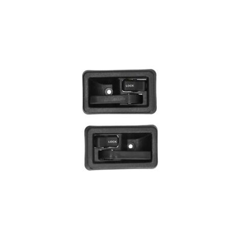 Poignée de porte de voiture ABS 55176477AB, 2 pièces, intérieur gauche droit pour Jeep Wrangler 1987 2004 (1/5)