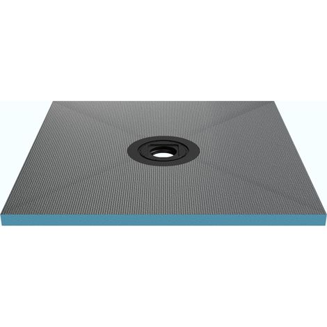 Mai & Mai Receveur de Douche à Carreler XPS 100x100cm Recoupable sur Mesure pour Douche