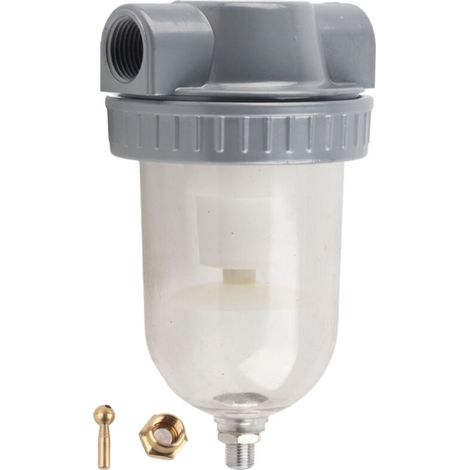 Luftkompressorfilter aus Aluminiumlegierung, Mini-Kompressorfilter, staubdicht, QSL-10 G3/8-Schutz (1/5)