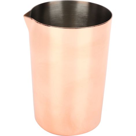 304 Stainless Steel Cocktail Mug Drinking Wine Stirring
Mixing Cup 500ML for Bar Party
Bartender ToolRose Golden (1/5)