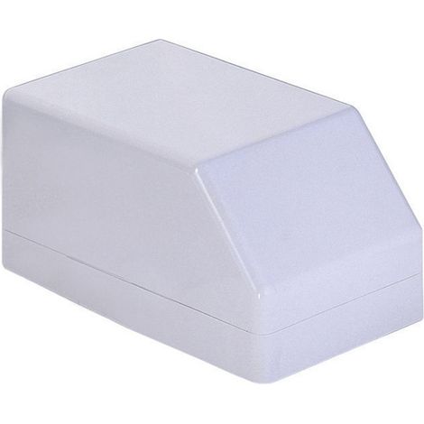Strapubox 1023 H 60 Pult-Gehäuse (L x B x H) 162 x 100 x 60 mm ABS Grau 1 St.