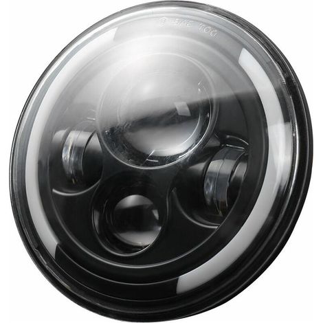 Phare Led 7 150W Lampe Frontale Led Ronde H4 H13 Phare 6500K Feu De Croisement Etanche, 150W (1/5)