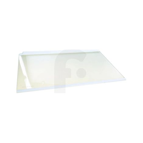 Plaque de verre (étagère) complet inclus. bande pour e.a. AEG, Electrolux réfrigérateur 2651127017