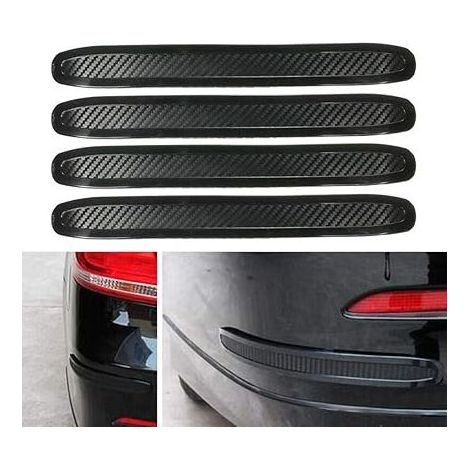 4pcs Universelle Bande de Caoutchouc de Pare-Chocs de Voiture Bande de Protection Anti-frottement Garde pièces (1/5)