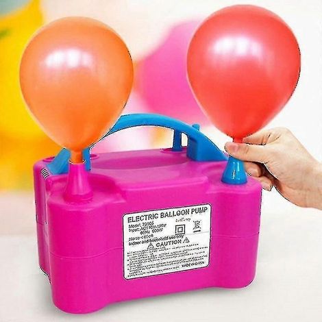 Gonfleur de ballons électrique portable à double buse haute puissance 600 W (1/5)