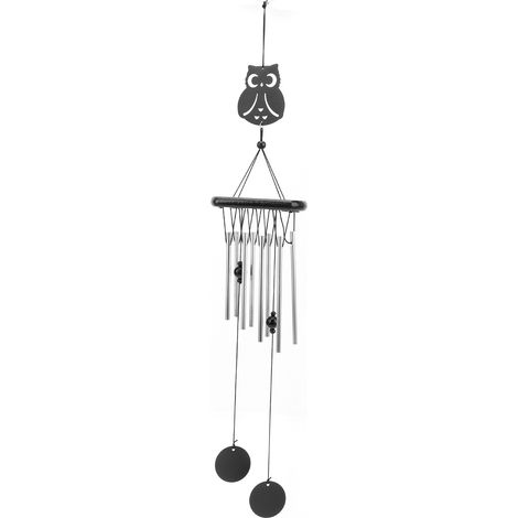 Carillon Extérieur Style Hibou Décoratif Résistant à la Corrosion - Idée Cadeau (1/5)