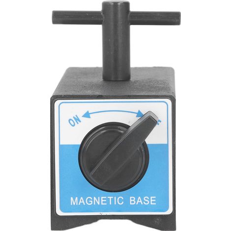 Base magnétique à ventouse de 120 kg, filetage M6, support magnétique en forme de V pour comparateur à cadran (1/5)