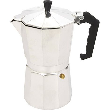 Caffettiera italiana Ibili Bahia argento 0.9L 9 tazze (1/3)