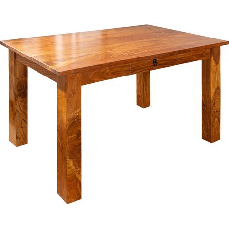 Esstisch Akazie 120x85x76 honig lackiert OXFORD 0111 (1/3)