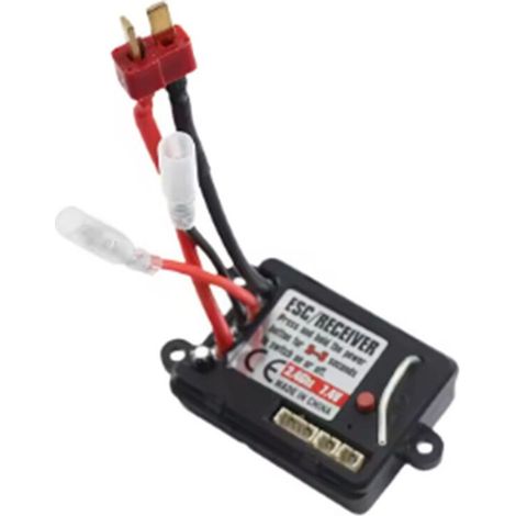 1:16 RC Brushed ESC Accesorio DIY Controlador electrónico de velocidad RC Brushed Piezas de repuesto para modelo de coche 16101 16103