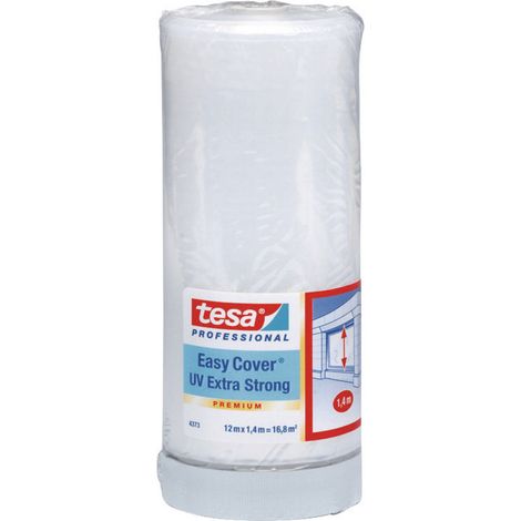 tesa PREMIUM 04373-00001-02 Abdeckfolie tesa Easy Cover® 4369 Transparent (L x B) 12 m x 1.4 m 1 St. (1/2)