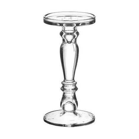 A.L.E Import Portacandela H 270 Mm D 130 Mm Vetro