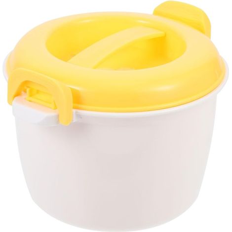 Boîte à bento réutilisable en plastique de grande capacité (1/5)