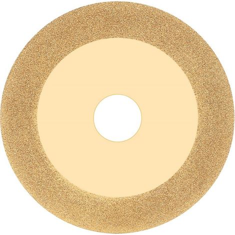 Disque meule diamant 100mm affûtage coupe doré (1/5)