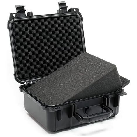 Mallette pour Armes – pour Armes de Poing et Pistolets – avec Insert en Mousse – Valise Fusil de Chasse, Carabine, Chasseur