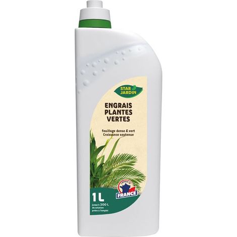 Concime liquido per piante verdi 4.5.7 dosatore 1l - Star Jardin