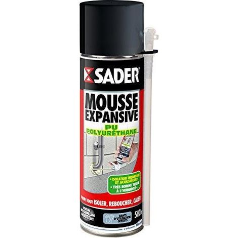 Sader Espuma Expansiva 500 ml Blanca Aislamiento Poliuretano