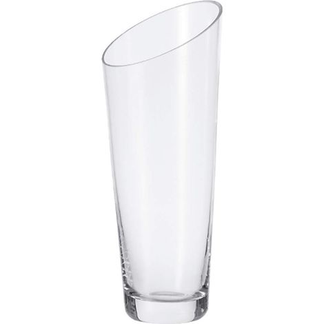 Vase en Verre Transparent Fait Main Hauteur 30 cm (1/2)