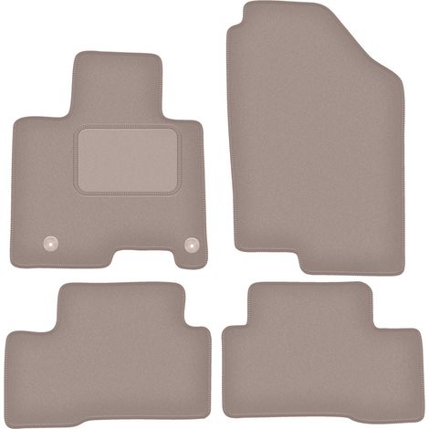 Tapis de sol en velours beige pour : Kia Sportage V Hybrid SUV (2021-) (1/5)
