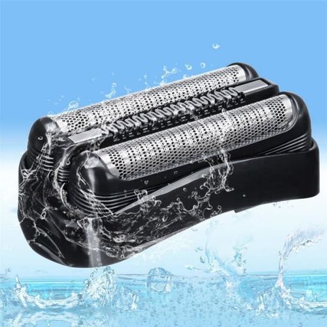 Grille Tête Rasage - Pour Rasoir Braun Series 3 - Modèle 21B - Compatible 3020 320 350 360 370 380 390 3040 - 1 Pièce (1/3)