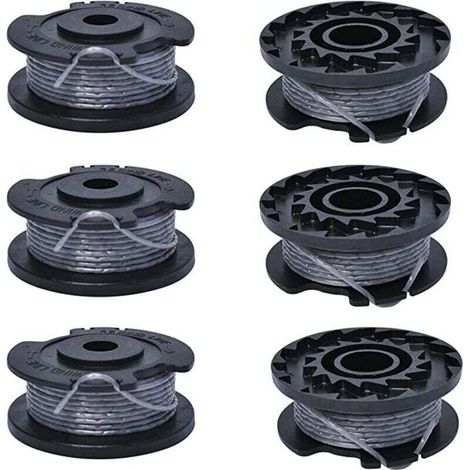 Ersatzspule für Trimmer Ø 1,6 mm 6,1 m Kompatibel mit Akku-Freischneidern 18-26 (1/5)