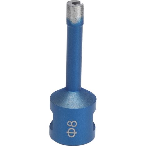 Foret diamant fritté pour marbre, granit et pierre, filetage femelle M14, 8 mm (1/5)