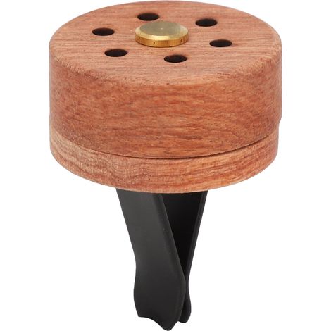 Diffuseur d'huiles essentielles pour voiture, clip de ventilation, élimine les odeurs, ambiance relaxante et apaisante, en bois. Idéal pour l'intérieur de votre voiture. (1/5)