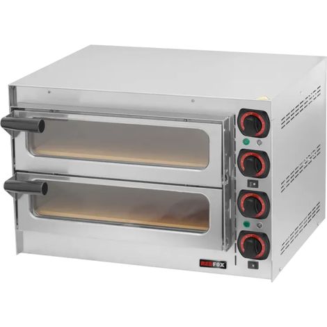 Four à pizza snack à deux étages REDFOX - FP 67 R - REDFOX