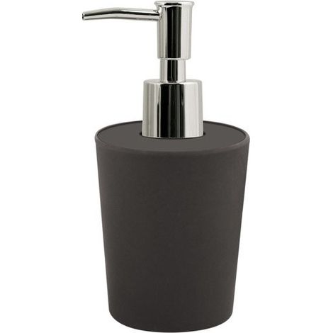 Distributeur de savon Fibres de Bambou TAKEO Gris anthracite Spirella (1/4)