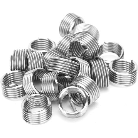 20pcs M121.5 steel wire thread insert, thread protection sleeve, thread repair 1D (1/5)