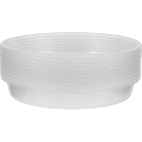 Lot de 10 abreuvoirs pour oiseaux d'extérieur, mangeoires en plastique pour perroquets et autres oiseaux. (1/5)
