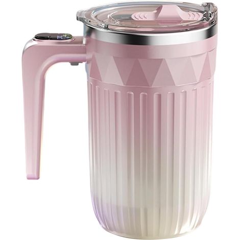 Mug à Café à Agitation Magnétique Automatique Tasse Mélangeuse Électrique avec Agitateur Amovible et Rechargeable pour Mélange Pour Thé Lait Cacao Chocolat Bureau Maison Cuisine (1/5)