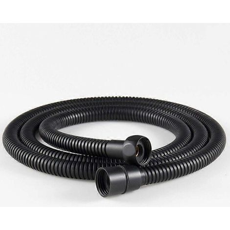 Flexible de douche SR SUN RISE 1,8 m / 70,8 pouces Noir mat (1/5)