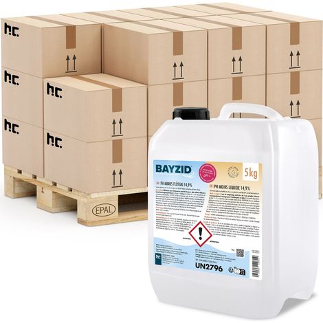 48x 5 kg BAYZID® pH Minus flüssig 14,9%