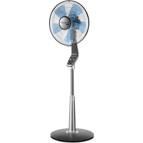 Rowenta Standventilator Leistungsstark Leise Fernbedienung 5 Geschwindigkeiten Höhenverstellbar VU5670F2 (1/2)