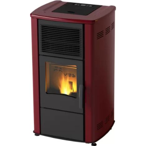 Stufa a Pellet 8,5 kW Rossa MBS (1/2)