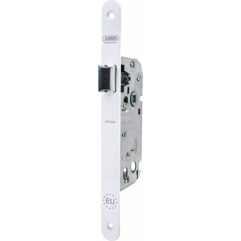Serratura a incasso - ABUS - SE 40 BDC W/G - Becco di cane - Asse 40 mm - Bianco (1/4)